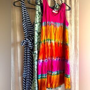 Summer Dresses size M, set of 3